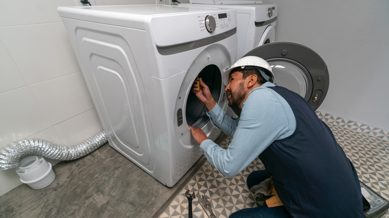 Highland washer- dryer installation